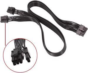 Suitable for Seasonal PSU P-860 P-1000 X-1050 power supply 12pin to dual 8pin graphics card cable