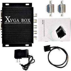 Baile GBS-8219 XVGA Box CGA EGA RGB RGBS RGBHV to VGA Industrial Monitor Video Converter for FHKD