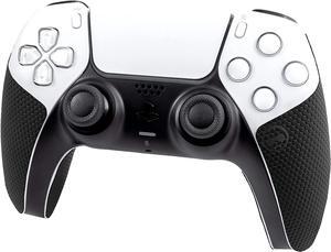 KontrolFreek Performance Grips for Playstation 5 (PS5) Controller (Nightfall Black XT (Extra-Thin))