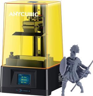 ANYCUBIC Photon Mono 4K, Resin 3D Printer with 6.23" Monochrome Screen, Upgraded UV LCD 3D Printer and Fast & Precise Printing, 5.19" x 3.14" x 6.49" Printing Size