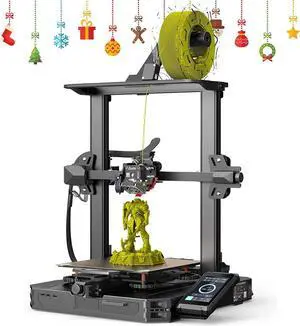 Creality Ender-3 S1 Pro 3D Printer Ender-3 S1 Upgrade with 300°C High-Temperature Nozzles PEI Spring Steel Plate LED Light Sprite Direct Dual-Gear Extruder CR Touch Automatic Bed Leveling