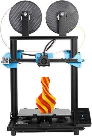 Sovol SV02 3D Printer with All-Metal Dual Extruder, Silent Board TMC2208 Drive, Meanwell Power Supply, Tempered Glass Bed & 4.3 inch Touchscreen, 240 x 280 x 300 mm