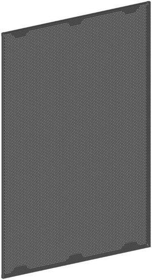 SSUPD Meshroom Case Accessory - Fine Mesh Side Panel for Meshroom - Grey Color