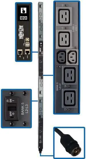 Tripp Lite Pdu3evnr6h50a 18-Outlets Pdu