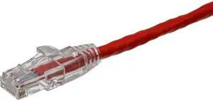 Axiom 6-inch Cat6 Cable W/boot (red)