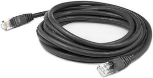 AddOn Cat6 Straight UTP PVC Copper Patch Cable, 50ft - Black