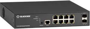 10 PORT GIGABIT MANAGED POE+ SWITCH