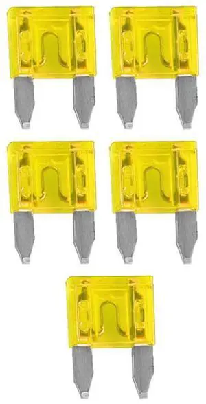 Audiopipe Ast Fuse 20Amp 25 Pack Mini Blade; Blister Pack Audiopipe