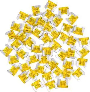 Audiopipe 20A Low Profile Mini Fuse 25 Pack
