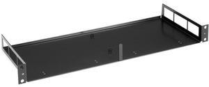 Black Box Emerald® Rackmount Kit - Slim, enables mounting 1 or 2 Emerald-4K Transmitters and/or Receivers in a 19-inch rack or cabinet