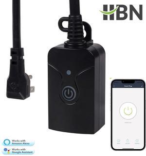 Heavy Duty Outdoor Smart WiFi Plug Timer Wireless Remote Control by App