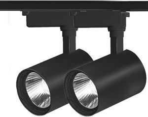 20 W LED Track Lighting Heads Compatible with Single Circuit H Type Task Wall