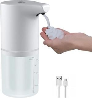 Hygienic Touchless Automatic Foam Soap Dispenser | Latest USB Rechargeable Touch-Free Sensor Automatic Foam Soap Dispenser