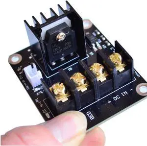 Tarjeta de expansión de potencia de cama caliente para impresora 3D, módulo de carga de alta potencia MOS, módulo de potencia de disipación de calor