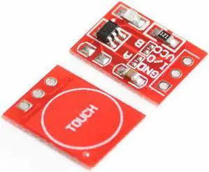 10PCS TTP223 Touch button Module Capacitor type Single Channel Self Locking Touch switch sensor