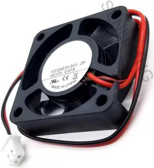 Genuino nuevo para DOCENG 4010 FD124010-SS1 ZP DC12V 0.07A 40*40*10MM ventilador de disipador de calor de dos líneas