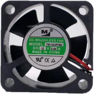 para YM1203PFB3 3cm 3010 12V 0.03A micro ventilador de refrigeración para YM1203PFB3 3cm 3010 12V 0.03A micro ventilador de refrigeración