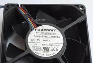 Para 9032 12V0. 60A PV903212PSPF0A silenciar 4 cables PWM control de temperatura ventilador de refrigeración del chasis envío gratis