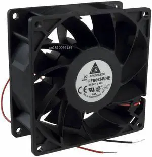 3 cables de doble rodamiento de bolas, para FFB0924VHE 24V DC 0.42A 3800RPM 9238 9cm 92*92*38mm, ventilador de enfriamiento inversor