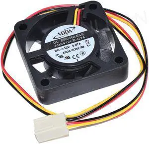 Ventilador de refrigeración de tres cables, AD07412LB-G76, cc 12V, 0,07a, AD0412LB-G76 Ventilador de refrigeración de tres cables, AD07412LB-G76, cc 12V, 0,07a, AD0412LB-G76