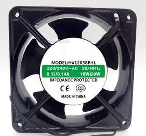 Para HA12038BHL 220 V-240 V 25W 0.2A 12038 12CM de la máquina de soldadura de ventilador de refrigeración envío gratis