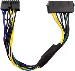 ATX PSU 24Pin a la placa base de 18Pin Cable de alimentación 30cm 18AWG para HP z210