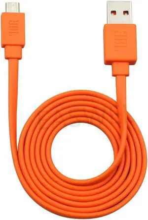 Cable de carga USB naranja para JBL Charge 3 + Flip3 Flip2, Altavoz Bluetooth