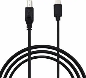 Cable tipo C a USB B para Línea 6 POD Studio GX UX1 UX2, interfaz de grabación USB Cable tipo C a USB B para Línea 6 POD Studio GX UX1 UX2, interfaz de grabación USB