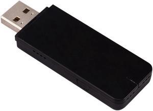300Mbps Wireless Network Card Portable 2.4G 5G Dual Band Black USB Wifi Modem Router Adapter for Pc Laptop