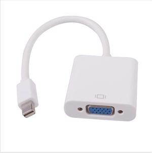 Mini DP To VGA Adapter Cable Mini Displayport Thunderbolt To VGA D-Sub Converter 1080P Cables for Macbook Pro Air IMac Mac Mini