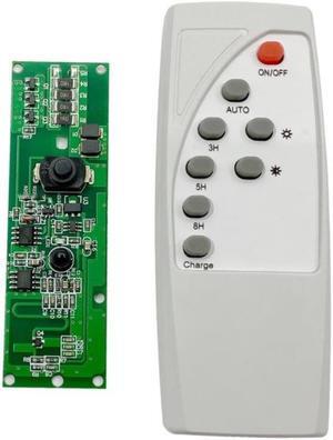 With Remote Control 3.2V 3.7V Solar Light Controller Light Control + Radar Human Body Induction Circuit Board LED Driver Board