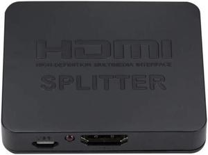Full HD 1080p HDCP 4K  Splitter  Switch Switcher 1X2 Split Amplifier Dual Display for DVD for PS3 HDTV 1 In 2 Out