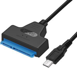 Type-c To SATA7+15pin Easy Drive Cable USB3.1 To SATA 2.5 Inch Serial Hard Disk Data Cable USB Cable Supports OTG
