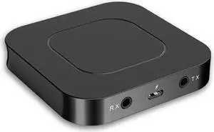 2in1 Bluetooth 5.0 Receiver and Transmitter Audio Music Stereo Wireless Adapter USB Adapter 3.5MM AUX Jack for Speaker TV Car PC