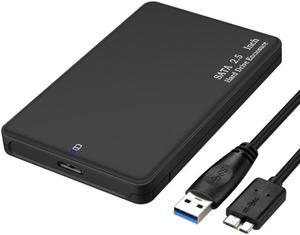 HDD SSD Case USB3.0 To SATA Hard Disk Box 2.5 Inch 5Gbps SD Disk Case HDD External Hard Drive Enclosure for Notebook Desktop PC