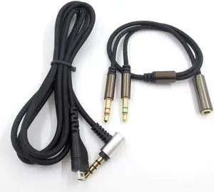 Suitable for Steelseries Arctis 3 5 7 Stable O Line Headphone Extension Cord 2m Long Suitable for Steelseries Arctis 3 5 7 Stable O Line Headphone Extension Cord 2m Long