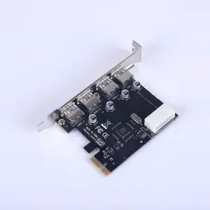 4 Port USB 3.0 PCI-e Expansion Card PCI Express PCIe USB 3.0 Hub Adapter 4-port USB3.0 Controller USB 3 0 PCI E PCIe Express 1x