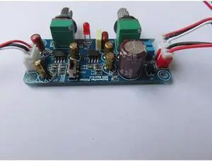 Low Pass Filter Bass Subwoofer Preamp Amplifier Board Single Power DC 9-32V Preamplifier with Bass Volume Adjustment