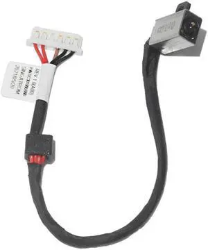 DC Power Jack Cable Socket Plug Wire Harness Connector Charging Port Replacement for Dell Inspiron 15-5000 5558 5555 5559 Laptop