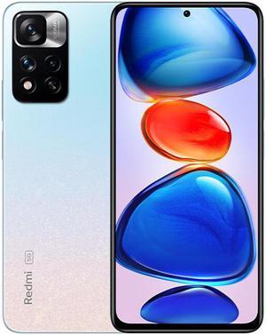 Xiaomi Redmi Note 11 Pro 667inch 2400x1080P AMOLED Display 5G Smartphone 6GB 128GB 5160mAh Battery Android 11 Blue