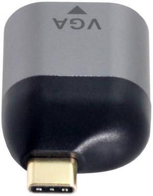 Cablecc USB-C Type C to VGA Converter Monitor Adapter 1080p 60hz for Tablet & Phone & Laptop