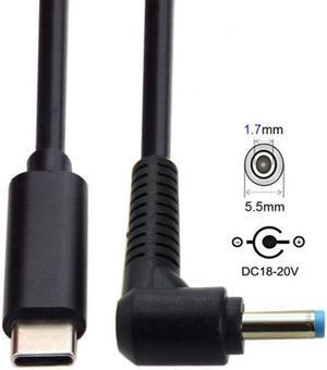 Jimier Type C USB-C Input to 5.5*1.7mm Cable UC-216-5517MM