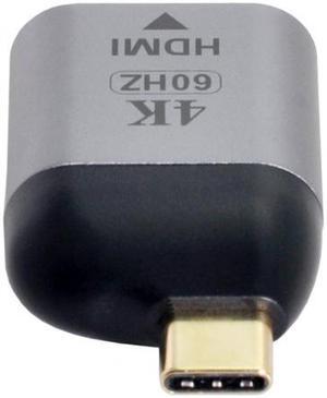 Cablecc USB-C Type C to HDMI-compatible Converter HDTV Adapter 4K 60hz 1080p for Tablet & Phone & Laptop