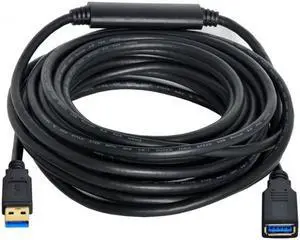 Cablecc 8m USB 3.0 Male to Female Extension GL3523 Repeater Cable for Laptop PC & Hard Disk Drive