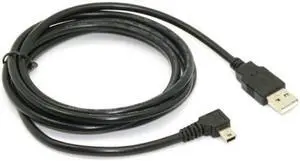 FVH Mini USB B Type 5pin Male Right Angled 90 Degree to USB 2.0 Male Data Cable 6ft 1.8m U2-057-RI-1.8M