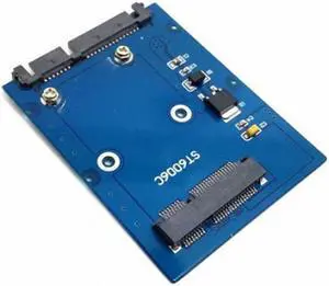 Jimier Slim Type Mini PCI-E mSATA SSD to 2.5" SATA 3.0 22pin HDD Adapter Hard Disk PCBA SA-166