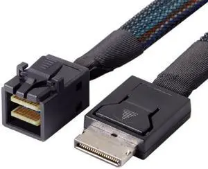 Jimier OCuLink PCIe PCI-Express SFF-8611 4i to SFF-8643 SSD Data Active Cable 50cm SF-020-0.5M