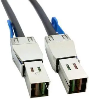 Jimier External Mini SAS HD SFF-8644 to Mini SAS High Density HD SFF-8644 Data Server Raid Cable 50cm 12Gbps SF-069-0.5M