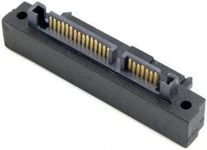 CY Right Angled 90 Degree SFF-8482 SAS 22 Pin to 7 Pin + 15 Pin SATA Adapter SF-095