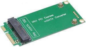 Jimier 3x5cm mSATA Adapter to 3x7cm Mini PCI-e SATA SSD for Asus Eee PC 1000 S101 900 901 900A T91 SA-212